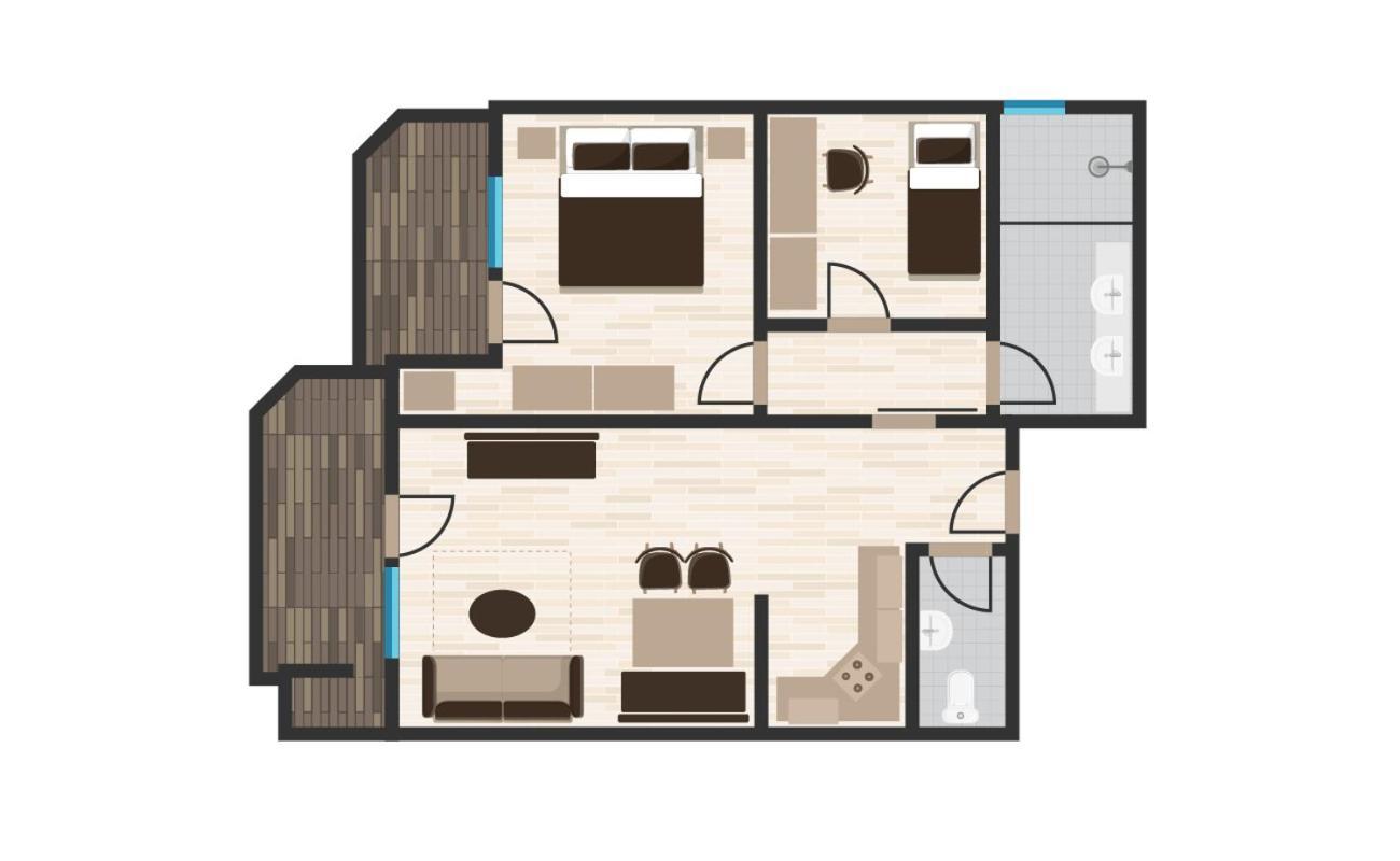 Hotel Alpenstueble Appartements ميتلبرغ المظهر الخارجي الصورة