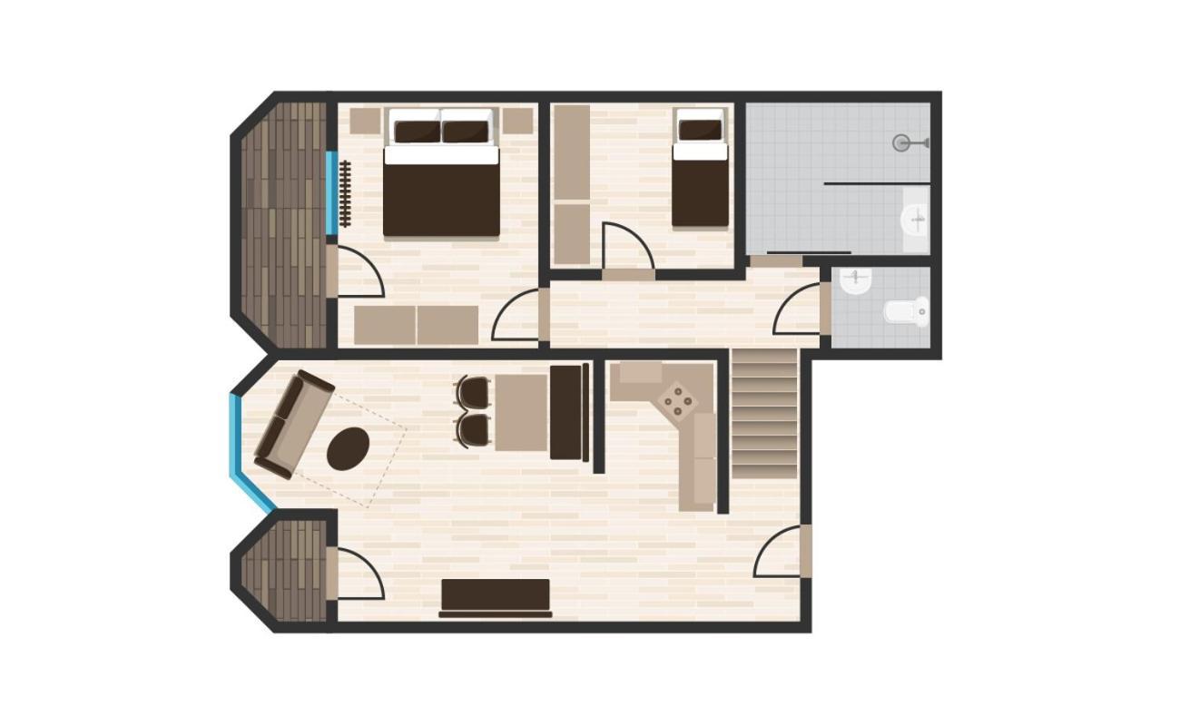 Hotel Alpenstueble Appartements ميتلبرغ المظهر الخارجي الصورة